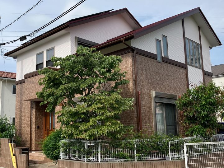 板野郡　藍住町　F様邸　屋根塗装　外壁塗装