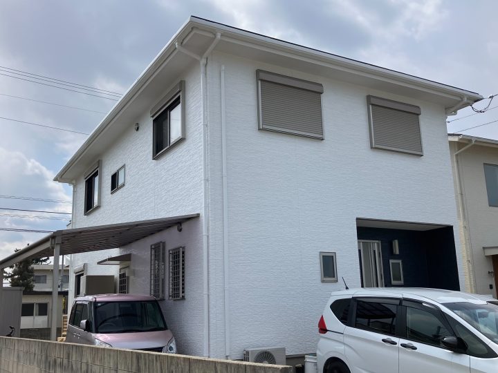 徳島　津田町　M様邸　屋根塗装　外壁塗装