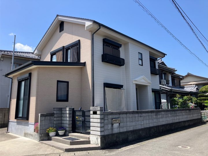 板野郡藍住町　A様邸　屋根・外壁塗装工事
