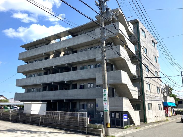 徳島市川内町　Kマンション様　外壁塗装工事